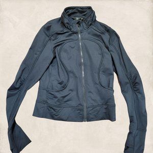 Lululemon Black Light Running Zip-Up - Size 6
